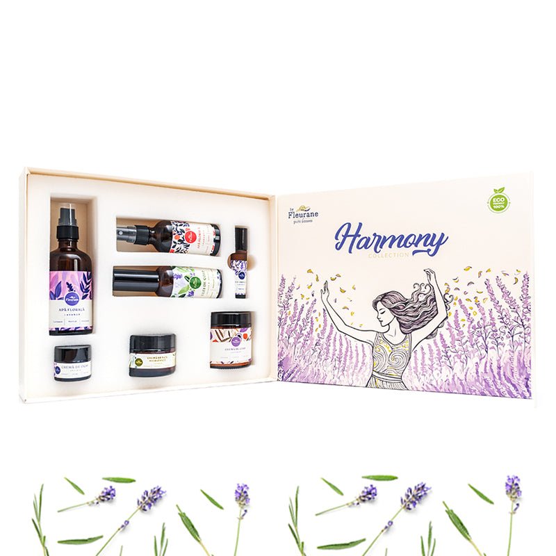 Set Cadou Harmony – Cosmetice cu Lavandă și Trandafir - Fleurane.ro