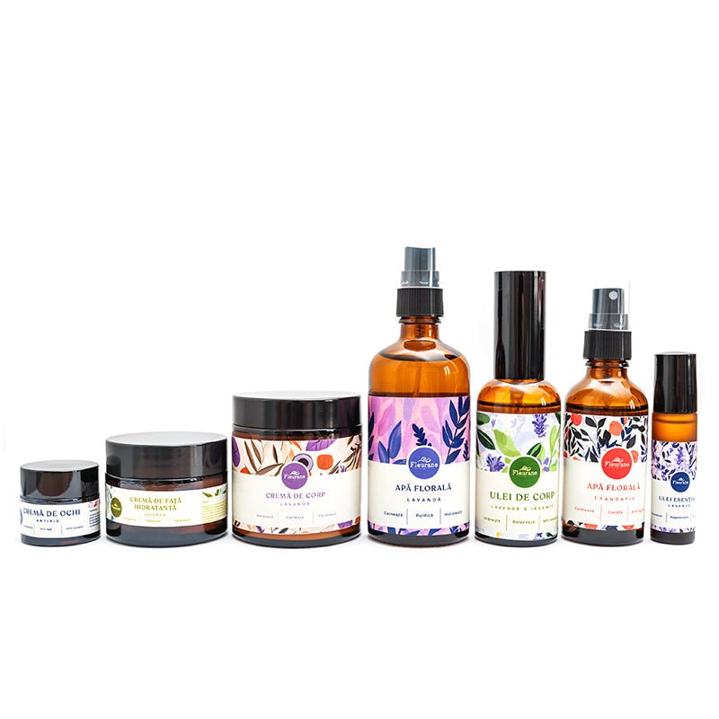 Set Cadou Harmony – Cosmetice cu Lavandă și Trandafir - Fleurane.ro