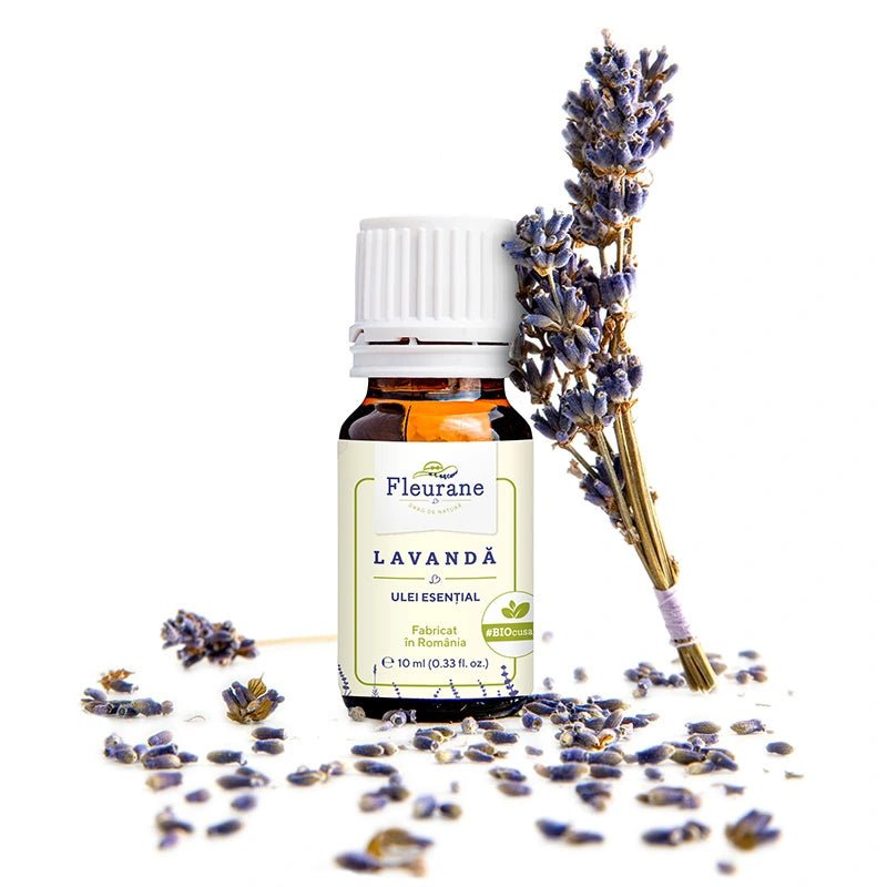 Sapun Roses, saculet cu lavanda BIO, ulei esential si apa florala - Fleurane.ro