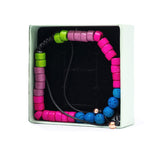 Bratara Aromaterapie cu Mesaj "Respir", "Zâmbesc" sau "Iubesc" - Fleurane.ro