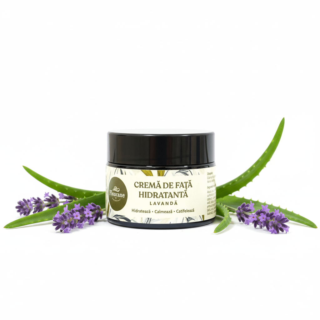 Crema de fata hidratanta cu Lavanda – Prospetime Naturala - Fleurane.ro