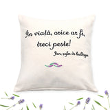 Perna cu lavanda Mesaj Motivational