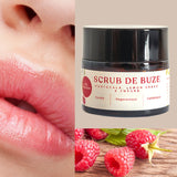 Scrub de Buze cu Zmeura, Portocala si Lemongrass – Ingrijire Delicata - Fleurane.ro