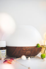 Difuzor aromaterapie ultrasunete + Ulei de lavanda Fleurane Cadou