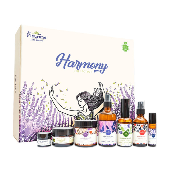 Set Cadou Harmony – Cosmetice cu Lavandă și Trandafir