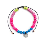 Bratara Aromaterapie cu Mesaj "Respir", "Zâmbesc" sau "Iubesc" - Fleurane.ro