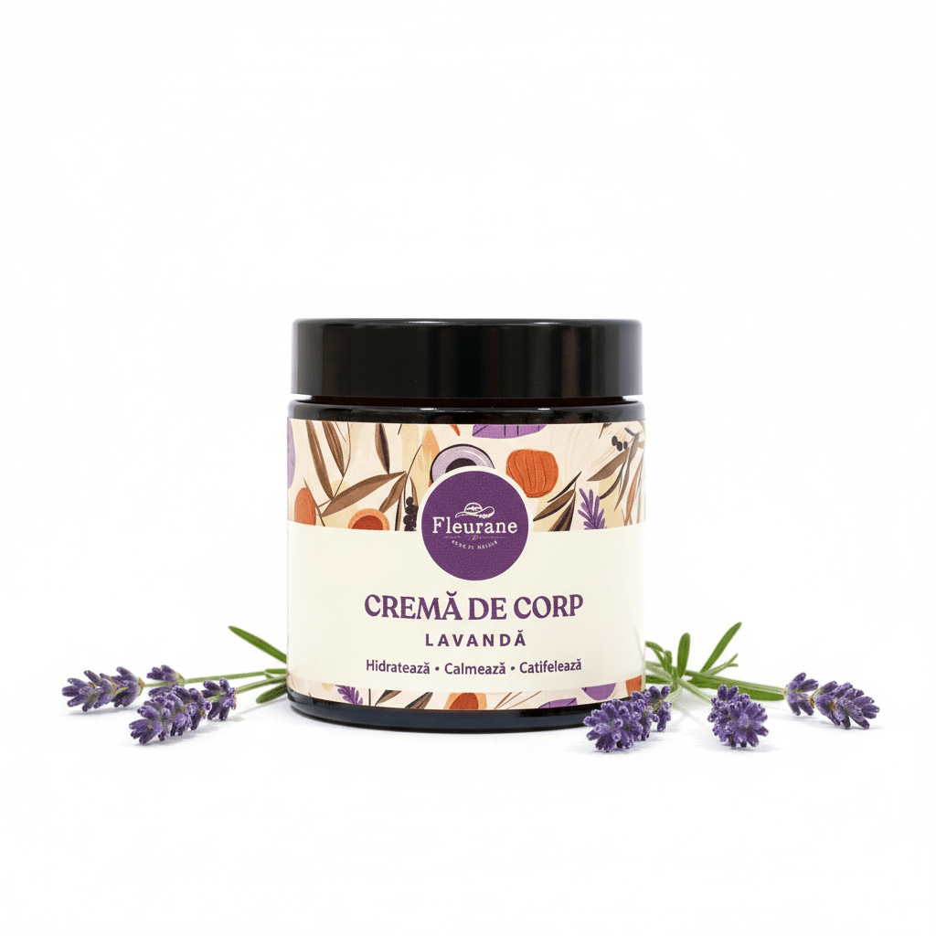 Crema de corp cu Lavanda – Mangaiere Delicata - Fleurane.ro