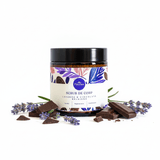 Scrub de Corp cu Lavanda & Ciocolata Belgiana – Exfoliere Delicata - Fleurane.ro