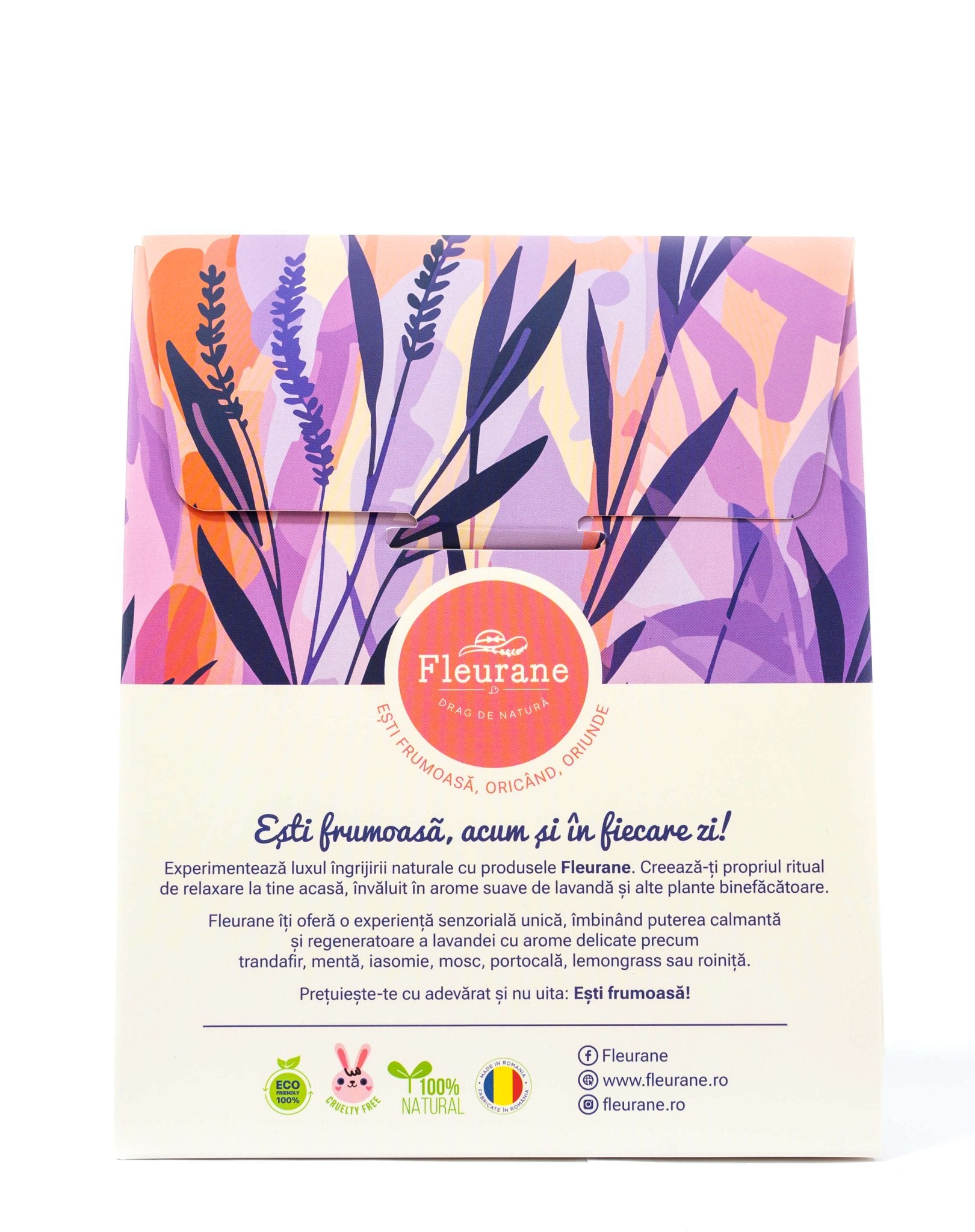 Set Cadou "Ești frumoasă!" cu Cosmetice Naturale - Fleurane.ro