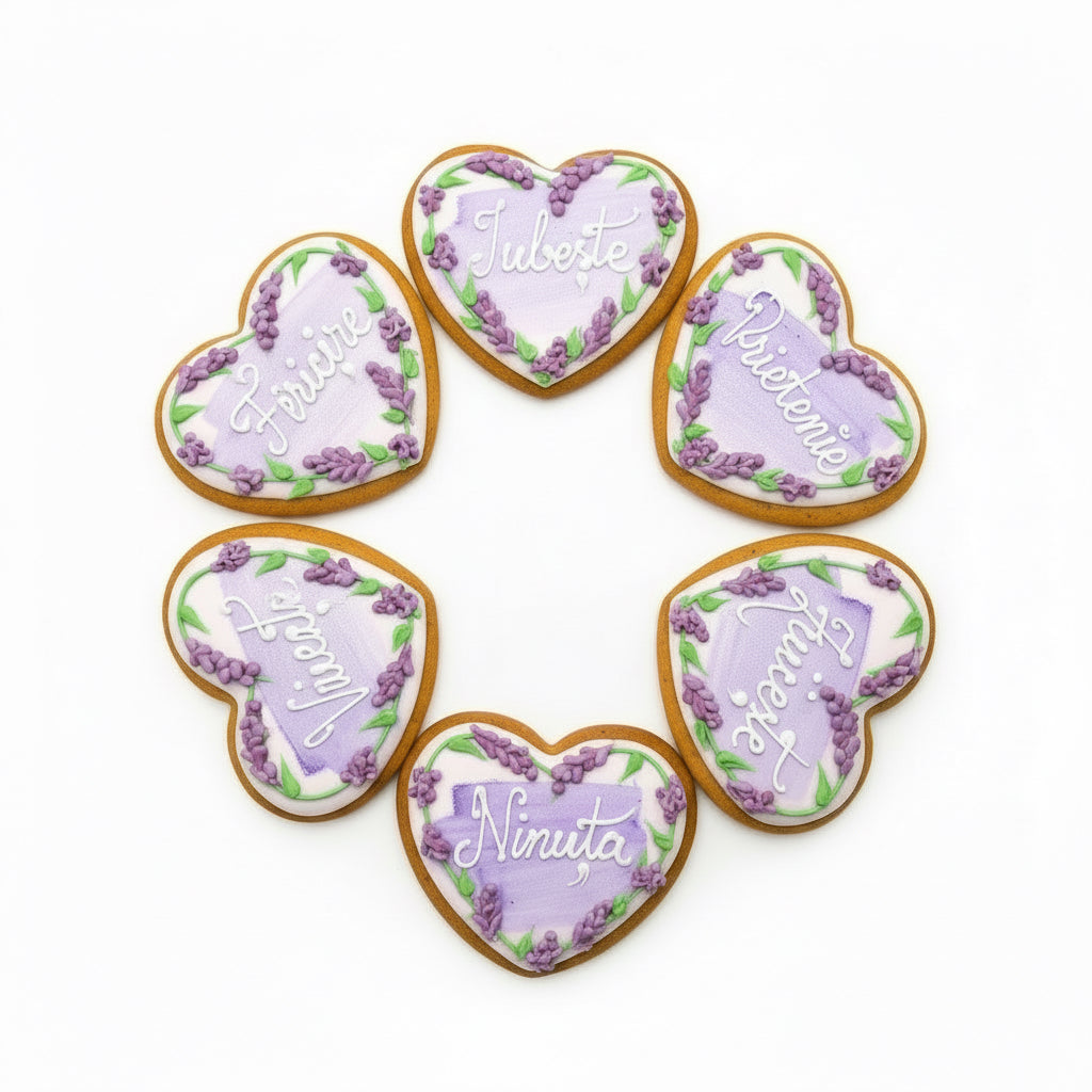 Turta dulce artizanala cu lavanda - Fleurane.ro