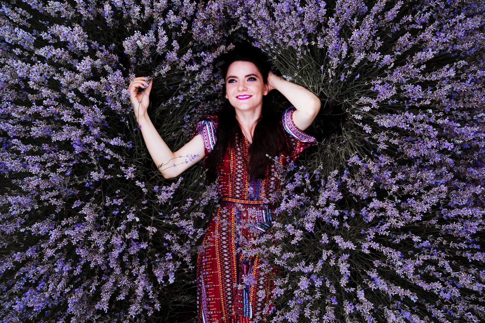 Ghiveci cu lavanda fleurane